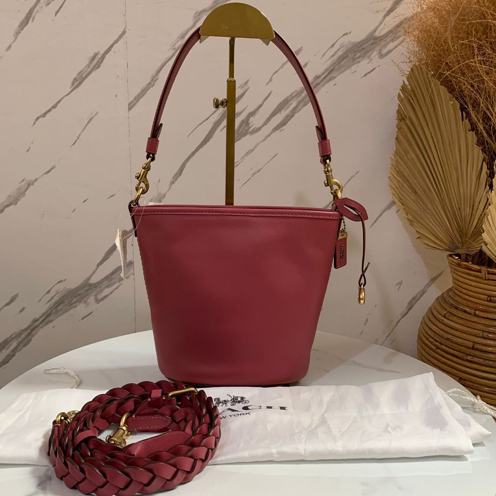 Tas Coach Dakota Bucket Bag 16 Pink PRELOVED