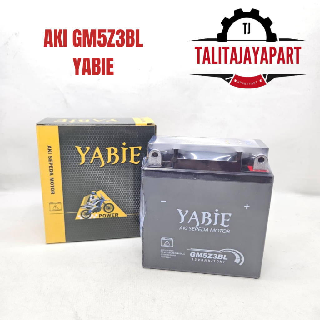 AKI GM5Z3BL YABIE ACCU AKI FULL KERING