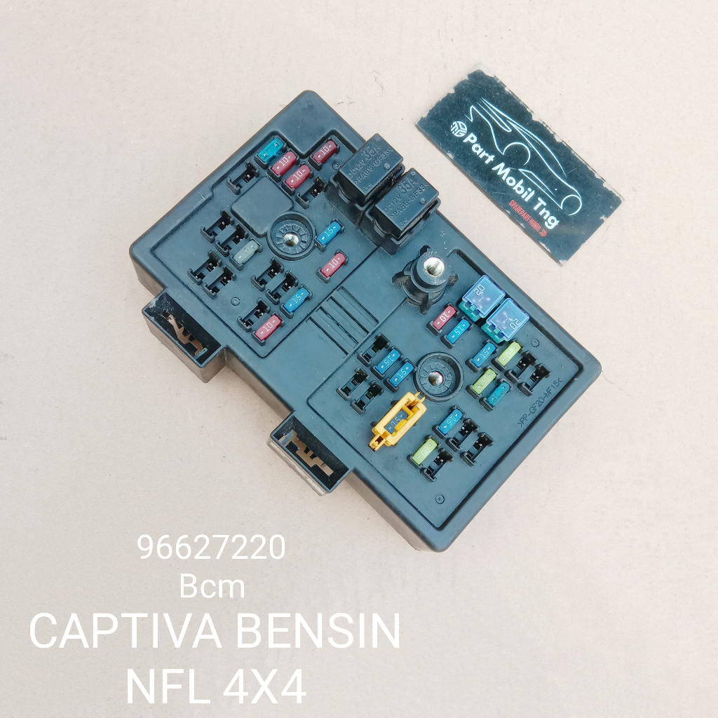 Box Bok Sikring Sekring BCM Chevrolet Captifa Captiva Bensin NFL 96627220