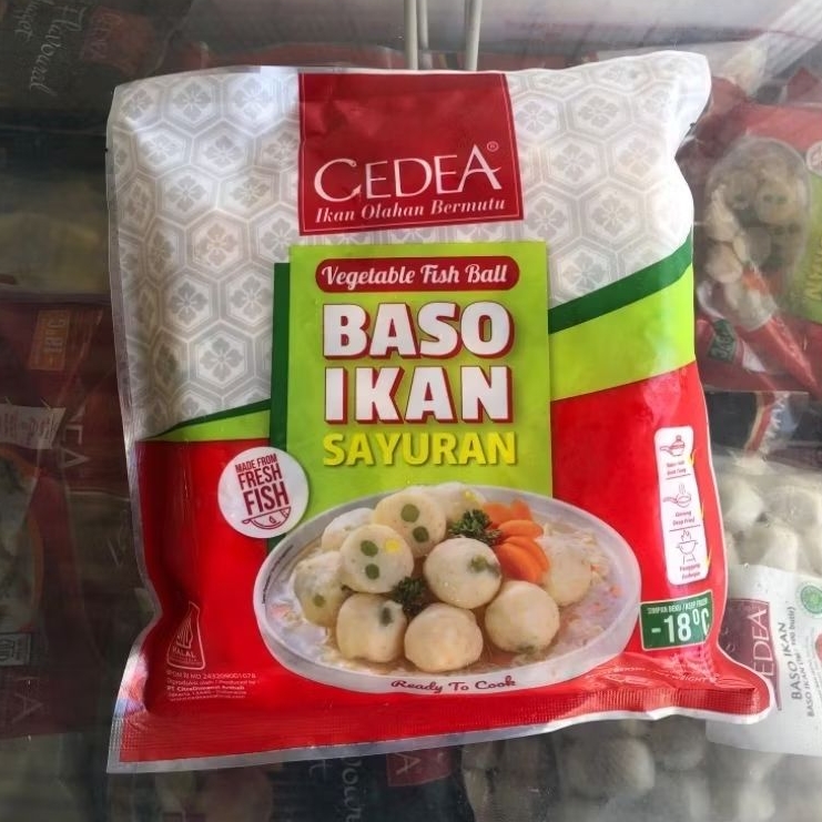 

BAKSO IKAN SAYURAN CEDEA | Isi 500 Gr | Snack Viral Aceh