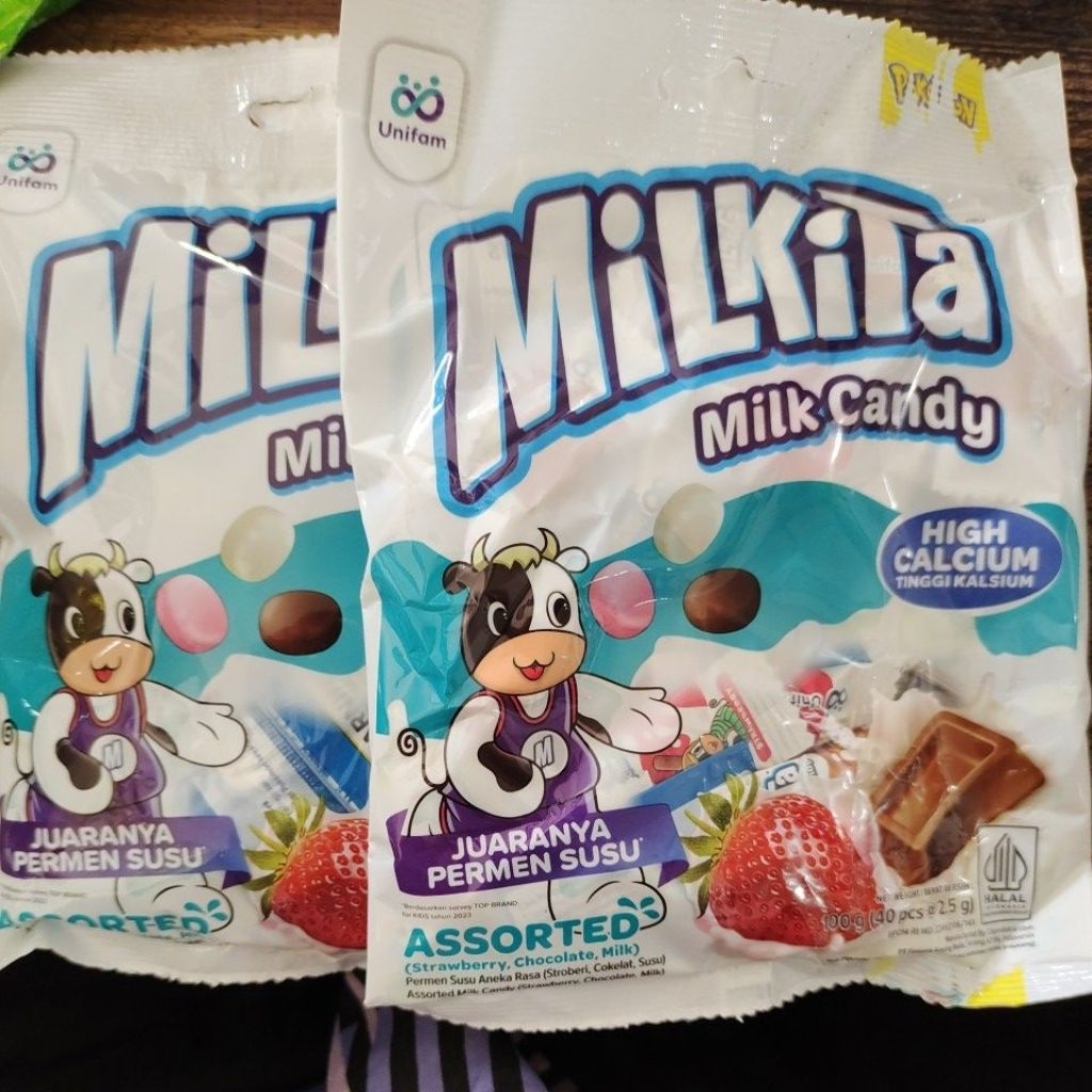 

permen milkita zak 100g(40 pcs@ 2.5g)