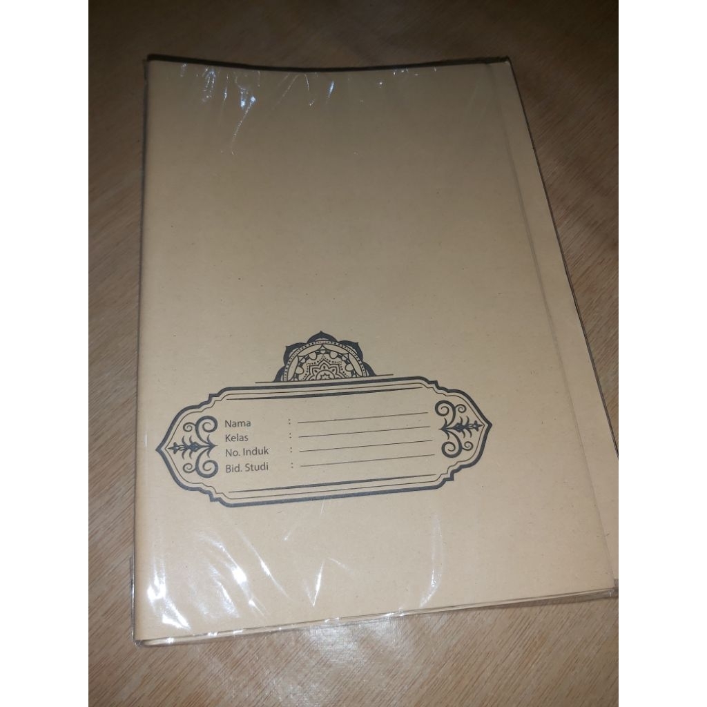 

Sampul Coklat Buku Tulis Biasa