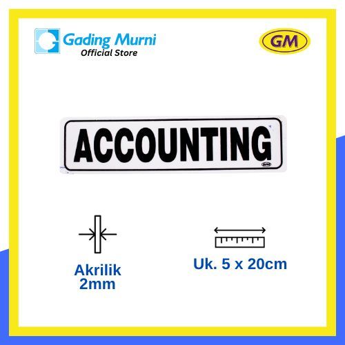 

GM LABEL ACCOUNTING LK 102 KECIL