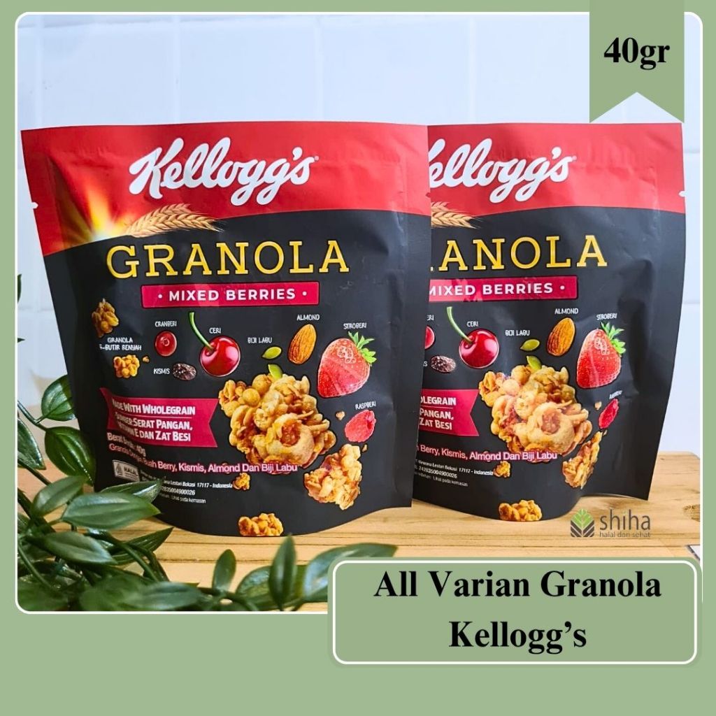 

All Varian Kelloggs Granola |MIixed Berries| Dark Chioco | Warungshiha