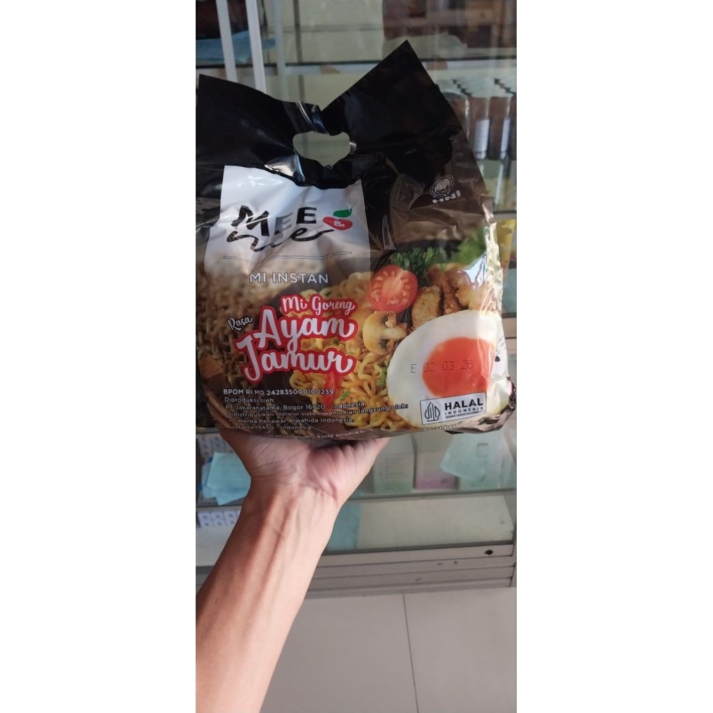 

MEE & ME sehat / MIE GORENG AYAM JAMUR / MIE INSTAN SEHAT ISI 10