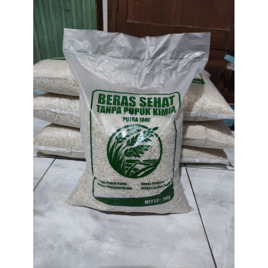 

beras organik sehat pola bsm varietas Inpari 32