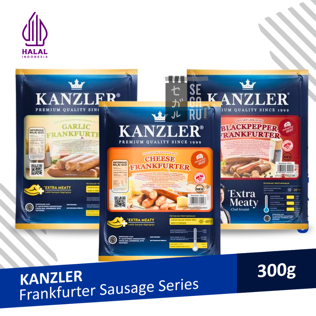 

KANZLER Sosis Frankfurter 300gr