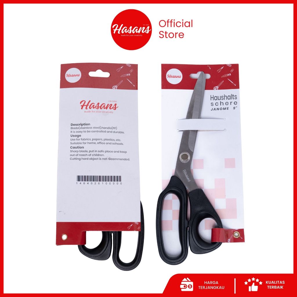 

Alat Gunting Kain Bahan / Alat Pemotong Kain / Gunting Bahan / Perlengkapan Menjahit / Gunting Janome