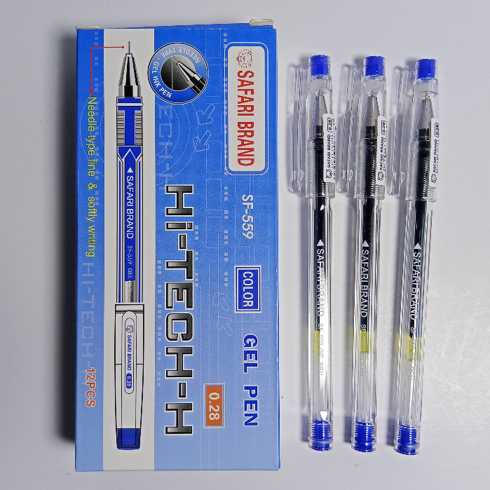 

Pen Hi-tech Safari SF 559 | Hi-tech Murah | 1 Lusin isi 12 | Tersedia Harga Grosir
