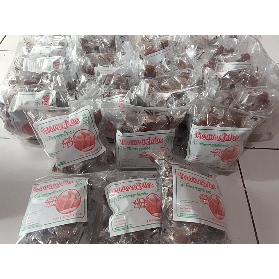 

permen Jahe pinanggih sari cemilan jadul makanan tradisional makanan khas jawa barat