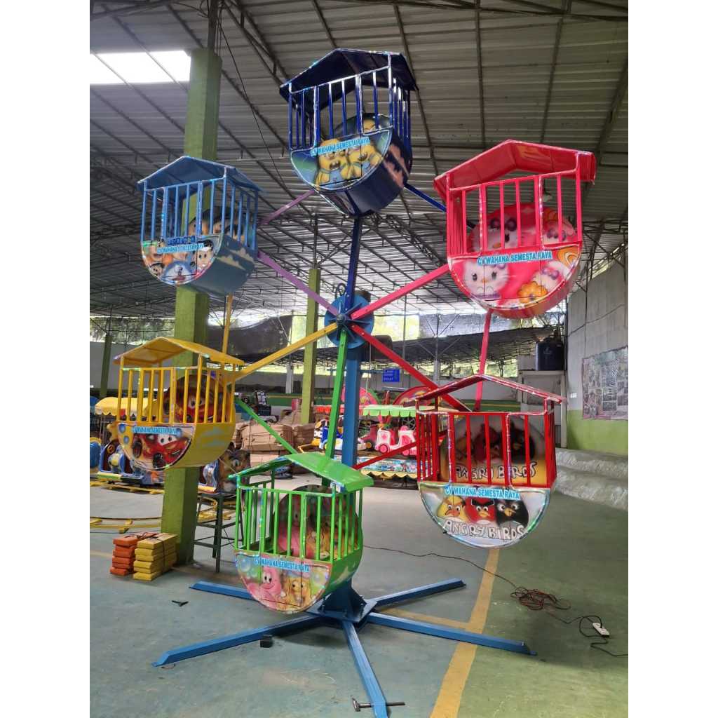 Kincir Mini Bianglala Isi 6 Odong