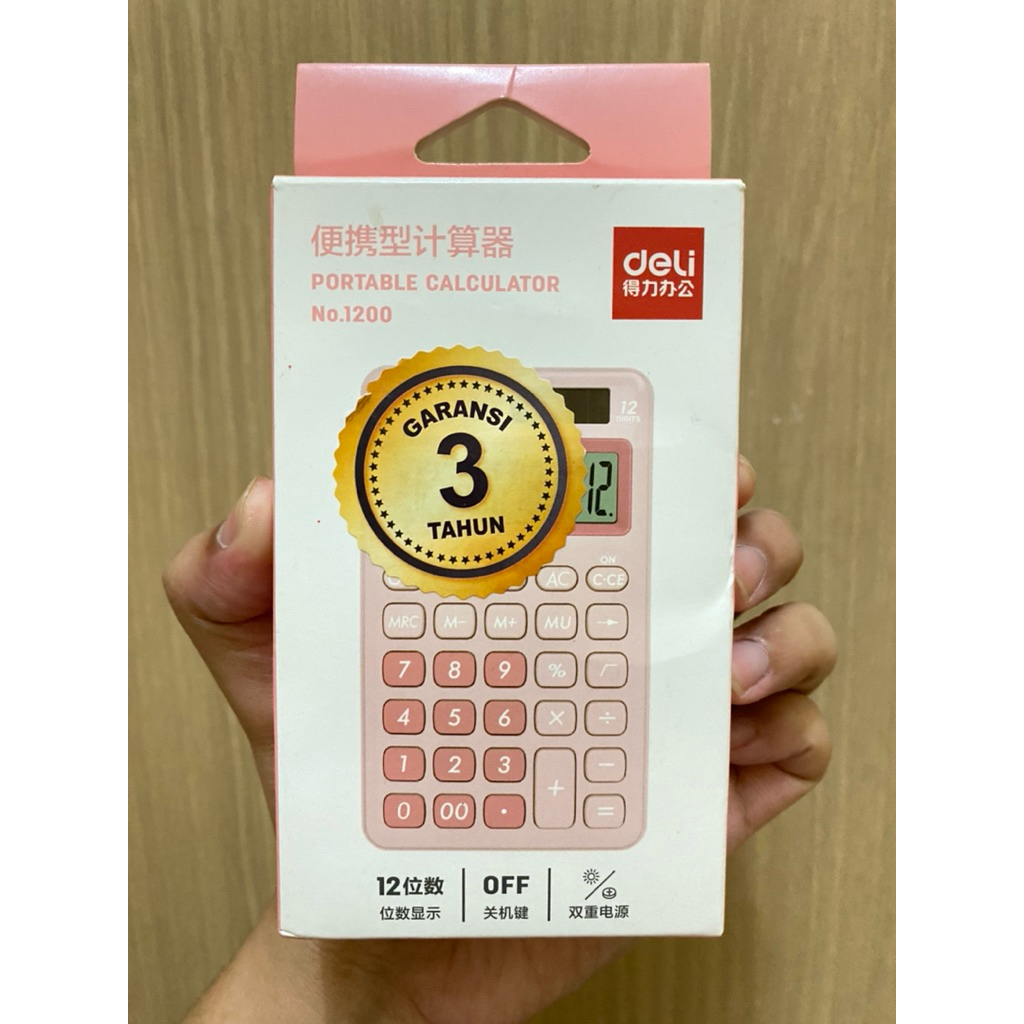 

[PREloved] Deli Calculator Pink