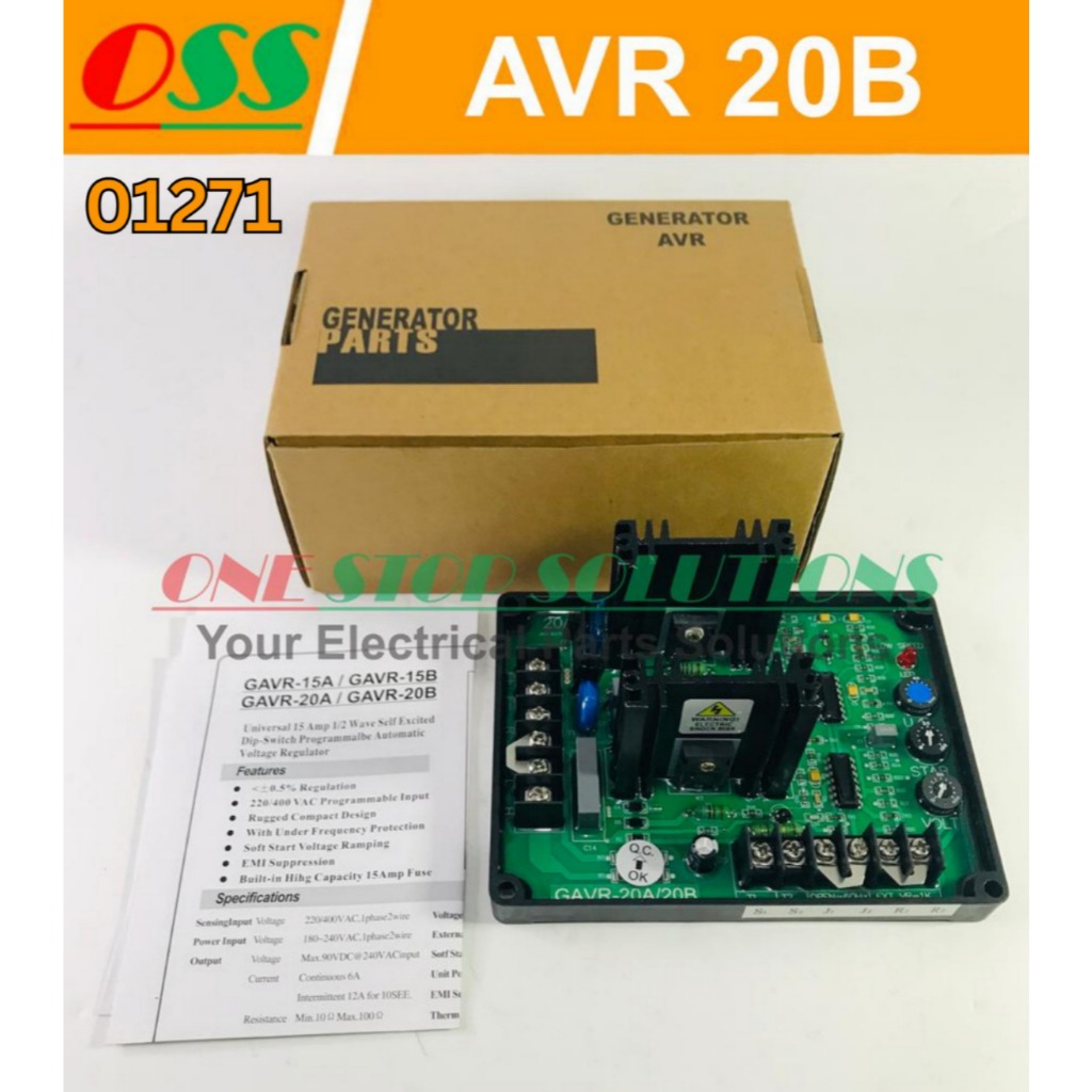 GAVR 20B AVR20B AVR UNIVERSAL UNTUK DINAMO GENSET