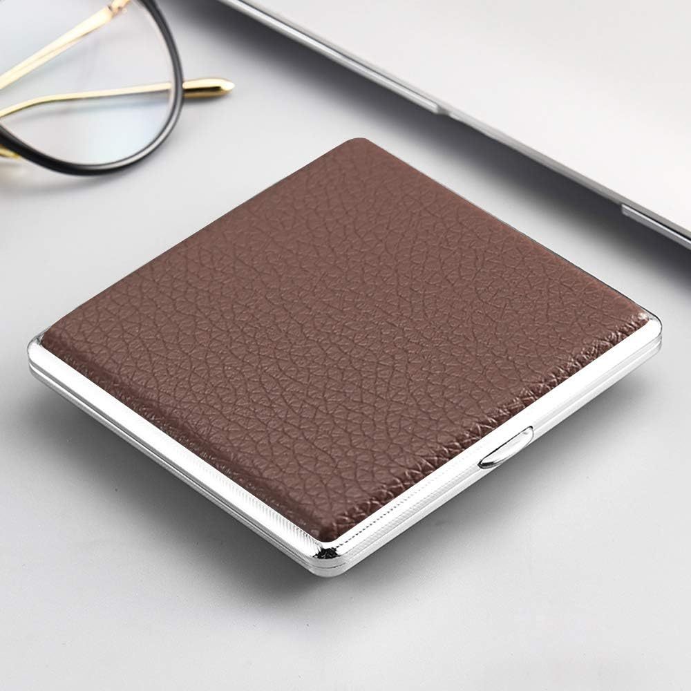 Ophone Kotak Bungkus Elegan Leather Case Coklat