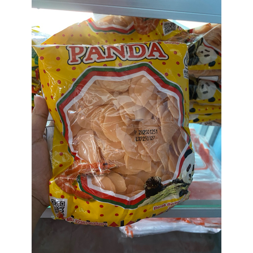 

Kerupuk Panda Rasa Udang 500 gram