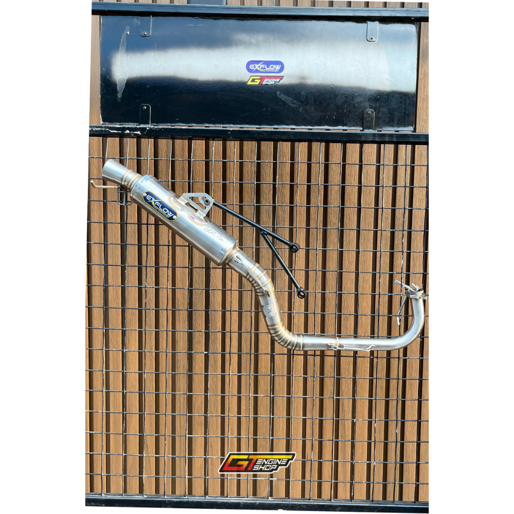 KNALPOT BEAT KARBU 130CC EXFLOW KNALPOT EXFLOW BEAT KARBU 130CC KNALPOT MEDWICK BEAT 130CC