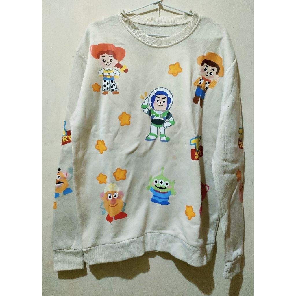 Preloved Sweater Toy Story