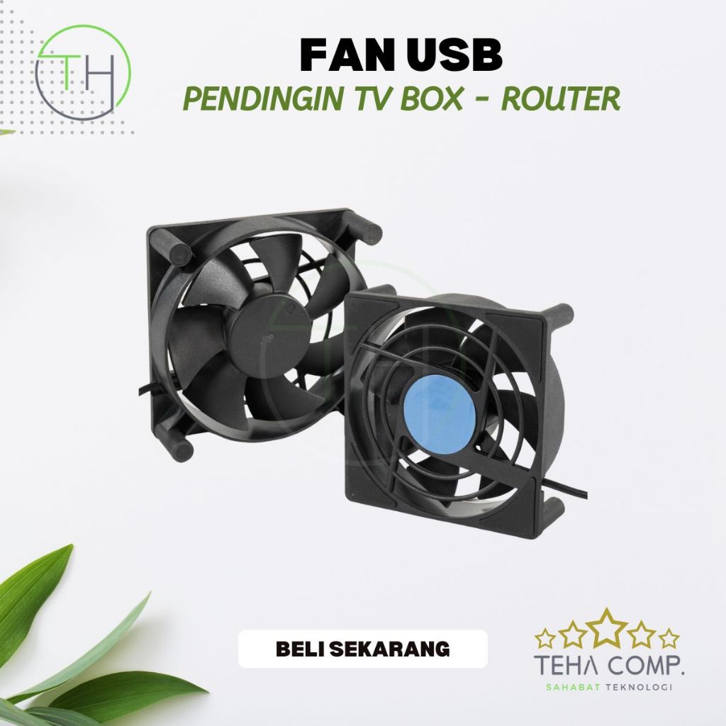 Cooling Fan USB Kipas Pendingin TV Box Router Multifungsi Cooler STB