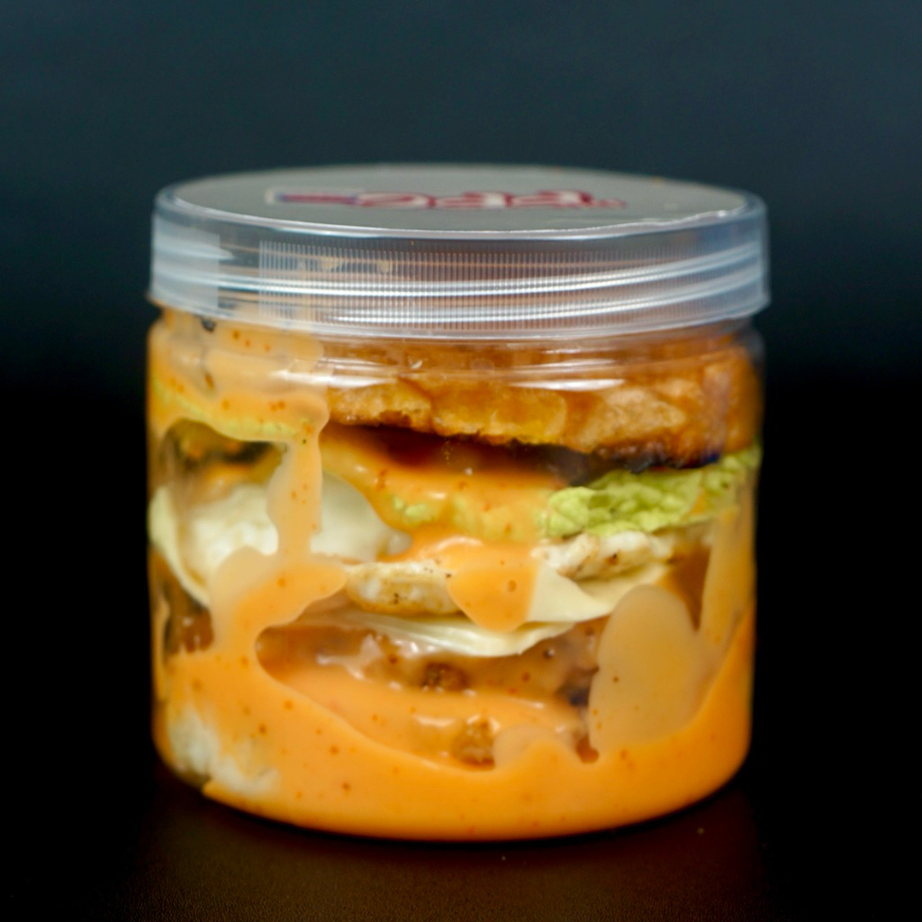 

ODDJY MENTAI- BURGER HOMEMADE RENDAH KALORI JAR ORIGINAL/MENTAI/BULDAK 100% HALAL DAN PRAKTIS