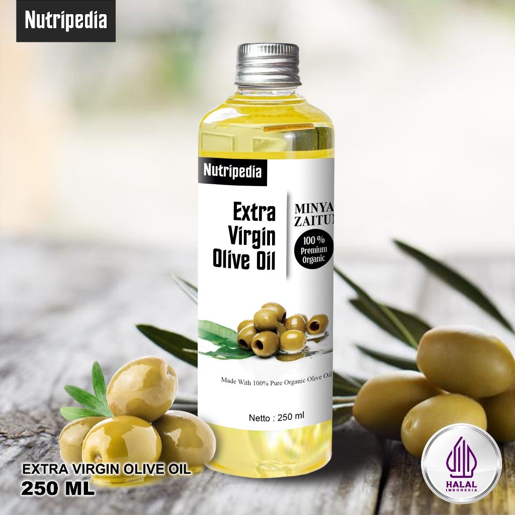 

Nutripedia Minyak Zaitun 250ml / Virgin Olive Oil 250ml