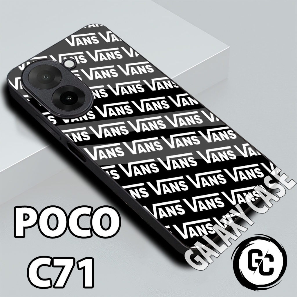 Softcase glossy POCO C71/Case POCO C71/case POCO C71 glitter/casing POCO C71/case hp POCO C71