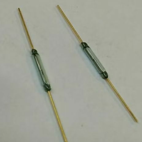 Reed switch Gold kecil Magnet sensor Red Saklar