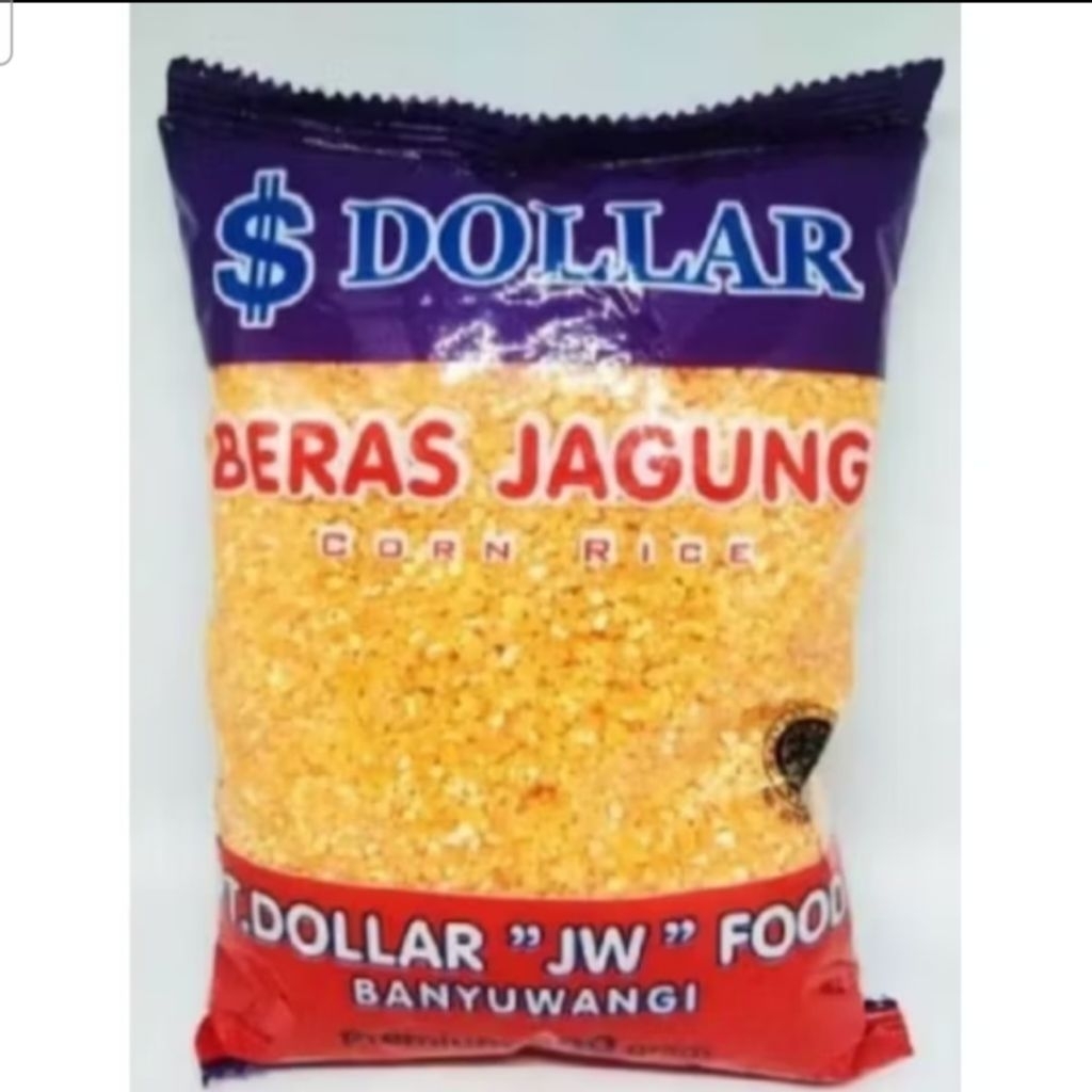 

Beras Jagung Dollar 500gr