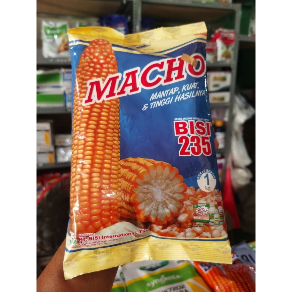 

Benih Jagung Hibrida BISI 235 MACHO 1 Kg