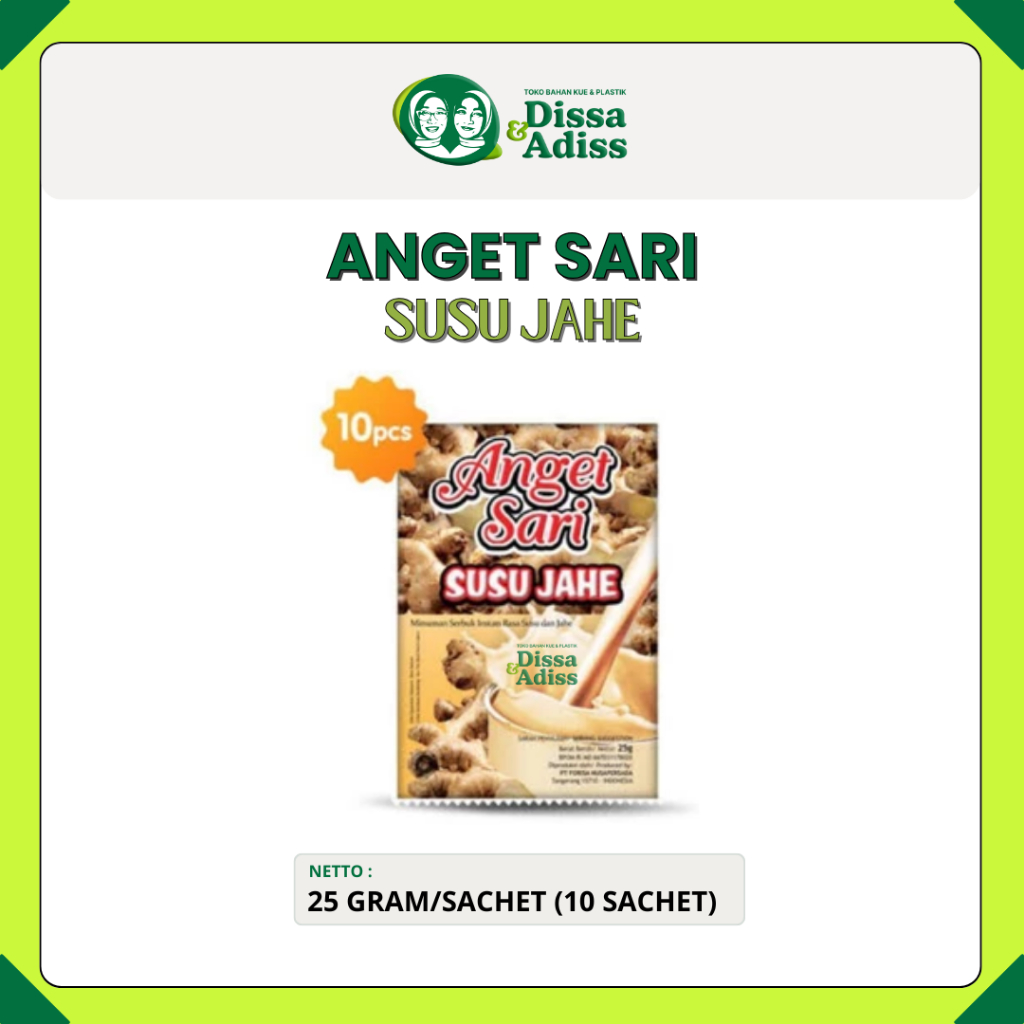 

Anget sari Wedang Jahe Susu Jahe Renceng isi (@10) | Susu Jahe Instan Halal - Tobaqdissa