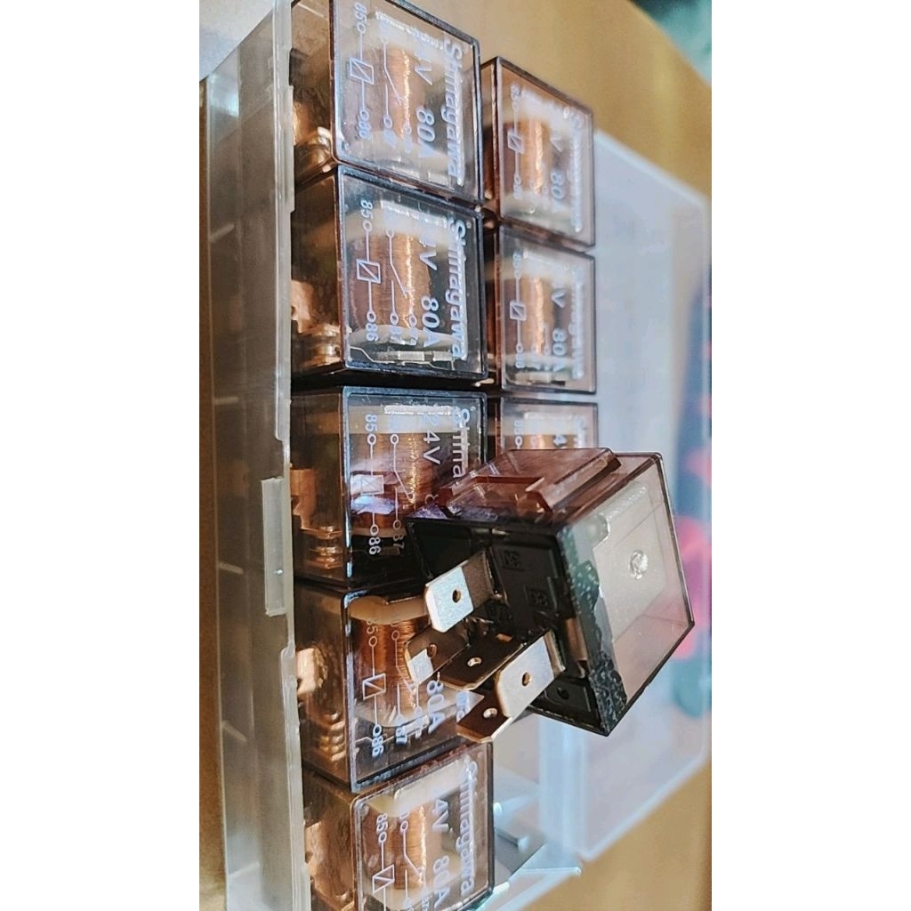 Relay Klakson 5Kaki DC24V - Relay Klakson Transparan