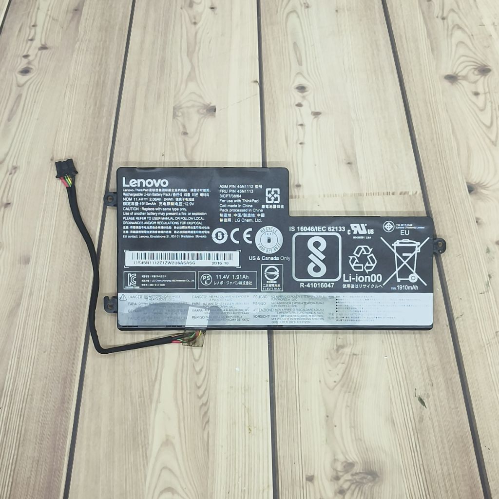 Baterai Batre Battery Internal Laptop Lenovo Thinkpad X240 X250 X260 original ori