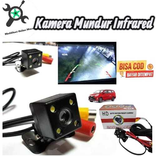 MODIFIKASI - Kamera Mundur Infrared Universal Kamera Mundur Mobil Infra red / Kamera Mundur Mobil Te