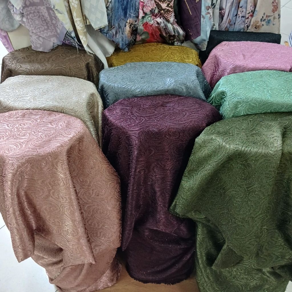 Kain Jaguar Gliter Terbaru