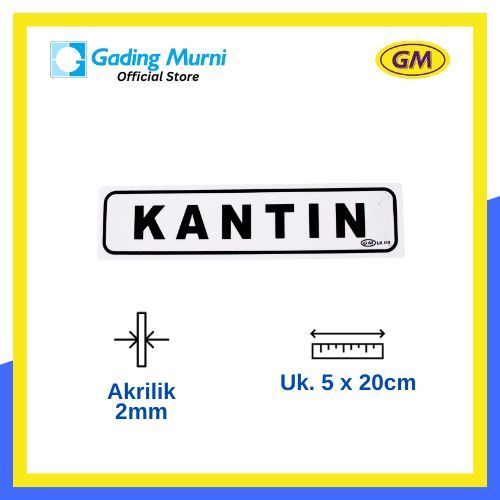 

GM LABEL KANTIN KECIL LK 115