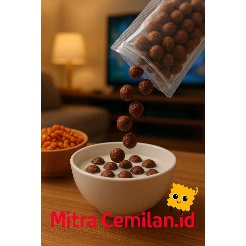 

CHIKI BALL COKLAT 500GRAM, BOLA CHIKI COKLAT, JAJANAN ANAK JADUL COKLAT // JAJANAN COKLAT MITRACEMILANID