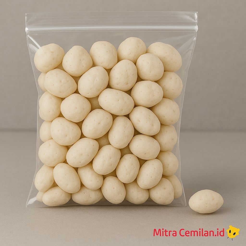 

BOLA IKAN PREMIUM 100 GRAM, BOLA IKAN TENGGIRI ASLI 100% // SNACK WANGI TENGGIRI MITRACEMILANID