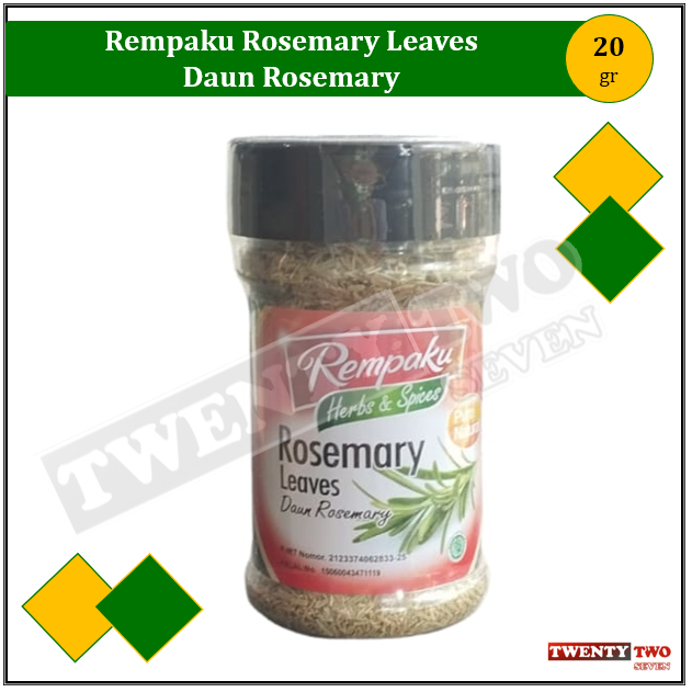 

[6 X]Rempaku Bumbu Dapur Rosemary 20 gr