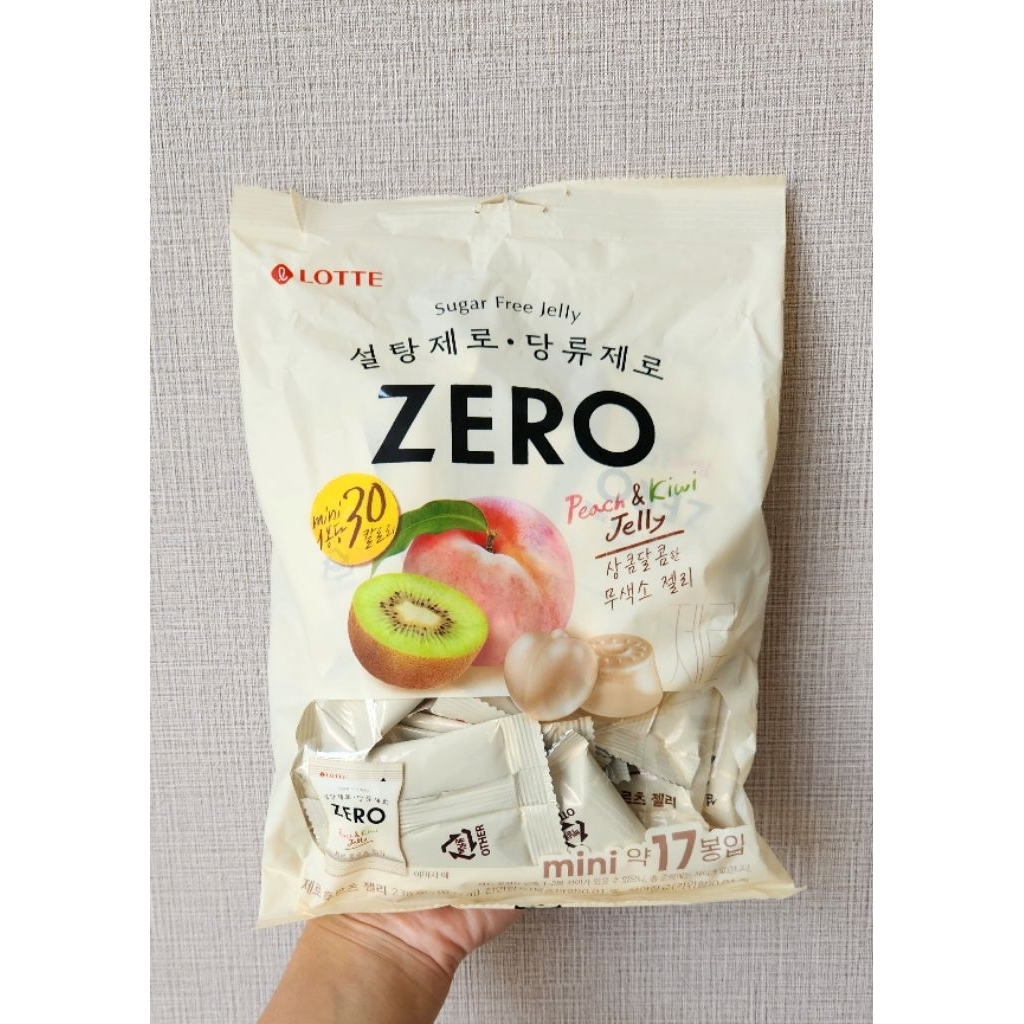 

Sugar Free Lotte Zero Peach & Kiwi Jelly ( 7 Pcs )