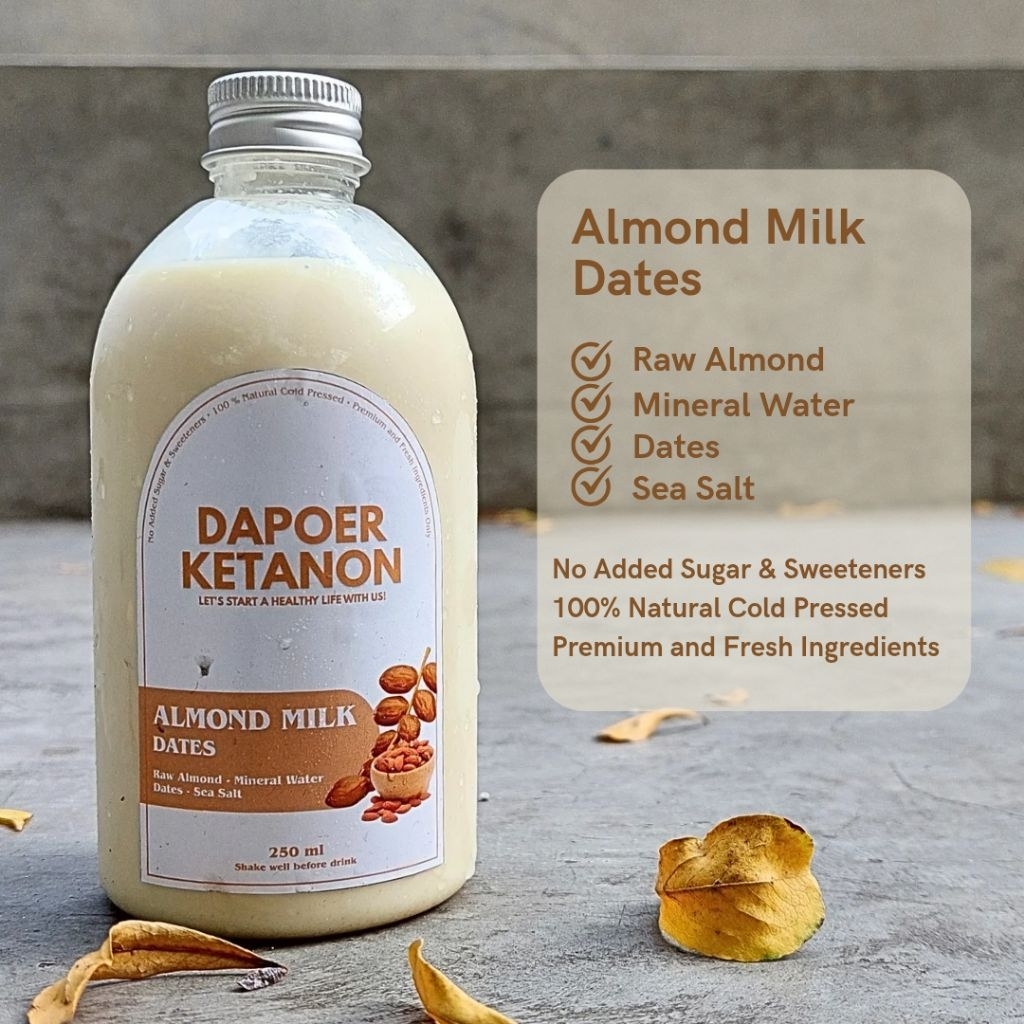 

Almond Milk Dates / Susu Almond Premium by Dapoer Ketanon