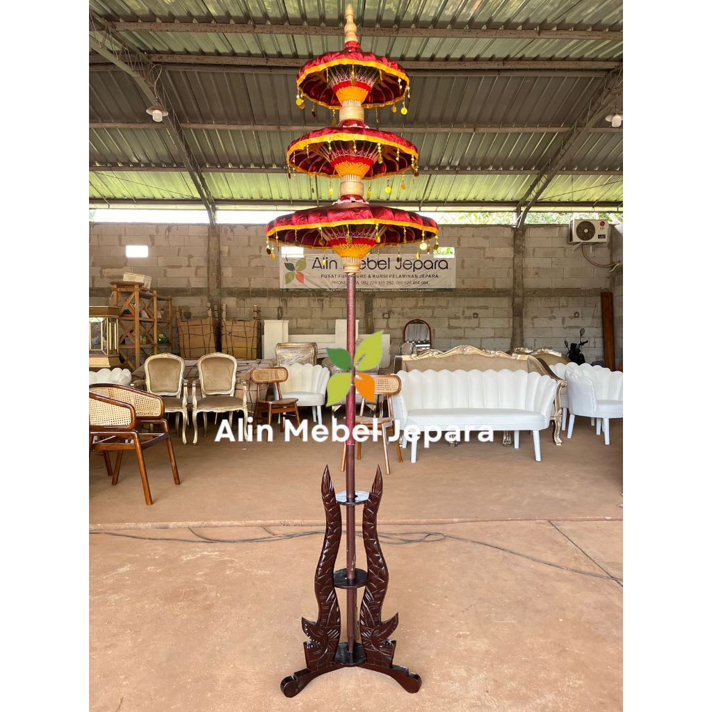 Payung susun 3 , Payung prawedding ,  Payung Dekorasi