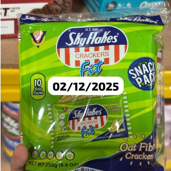 

M.Y. San Sky Flakes Crackers - Fit Oat Fiber 250g (10 per pack)