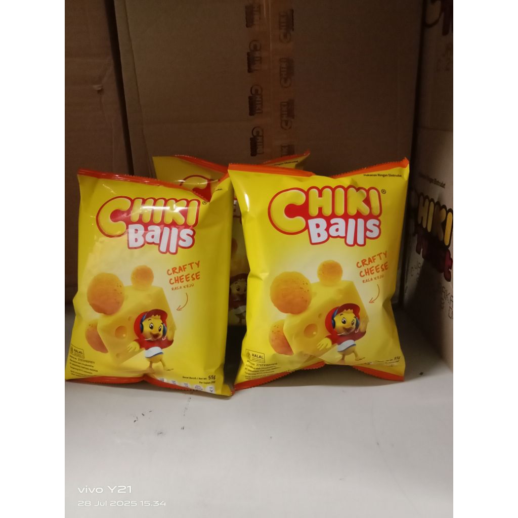 

Chiki balls Rasa Keju 55gr