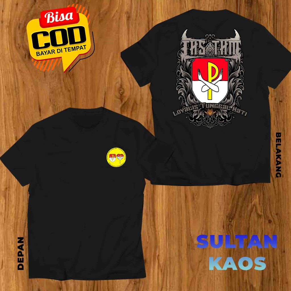 Kaos Dewasa Sablon THS THM Loyalitas Tunggal Hati - Kaos Distro Pencak Silat THS/THM Community 85-86