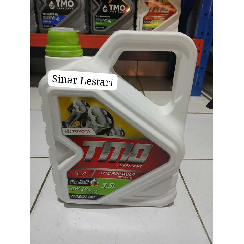 OLI TOYOTA TMO 0W-20 Full Sintetik - 0W Compatibility Ensured