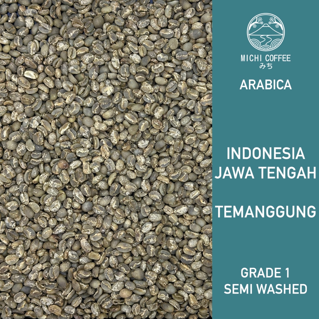 

Green Bean GB ARABICA TEMANGGUNG SUMBING Biji Kopi Mentah Grade 1