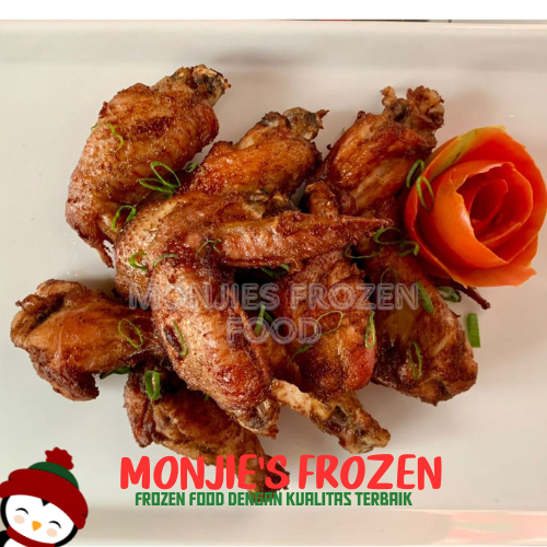 

Chicken Wings Smoked bbq Isi 10 400gr - Sayap Ayam Asap Bbq Frozen