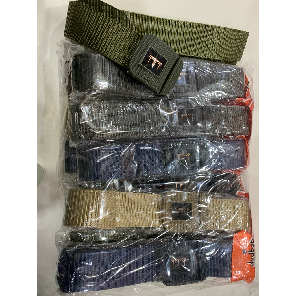 ikat pinggang pria sabuk pria kepala plastik nylon kanvas sabuk tactical gasper