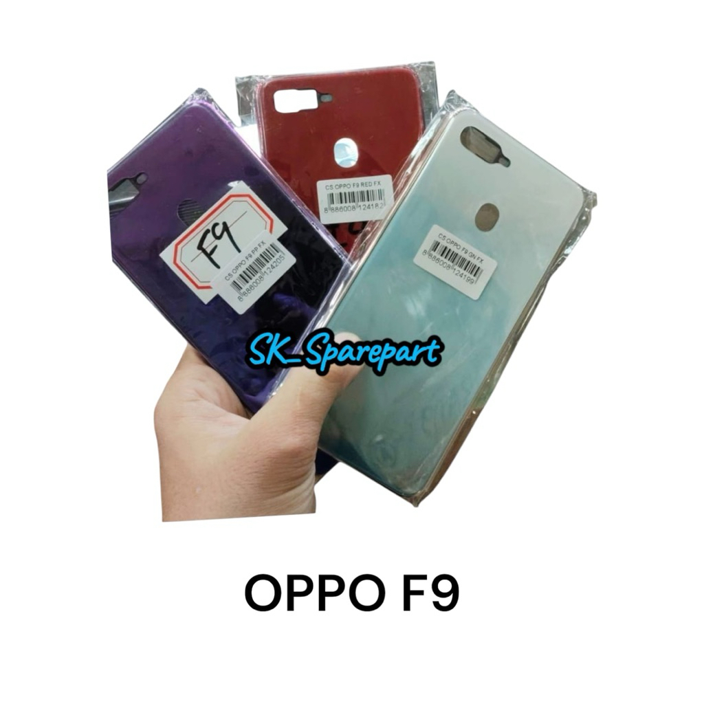 KESING HOUSING / BACKDOOR / BACK CASING OPPO F9 TUTUP BELAKANG ORI