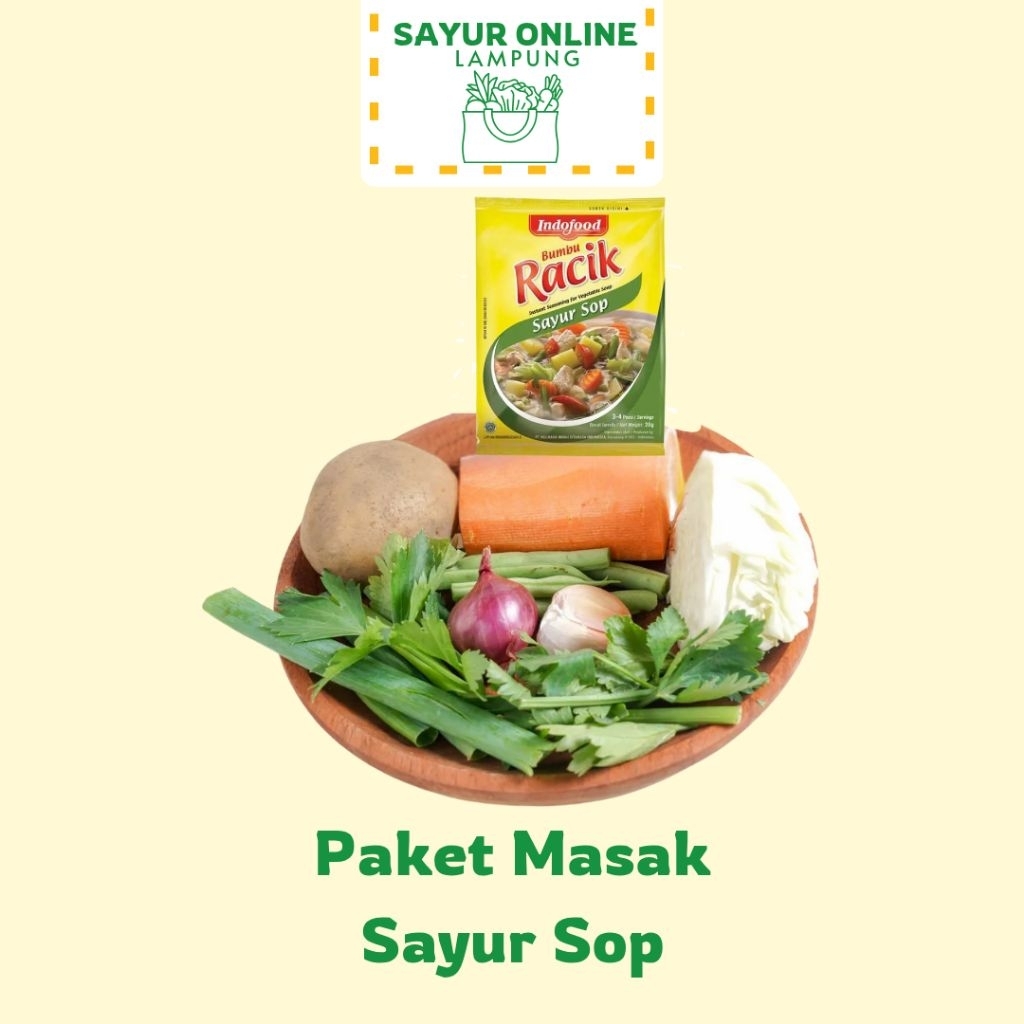

Paket Masak Sayur Sop - Sayur Online Lampung