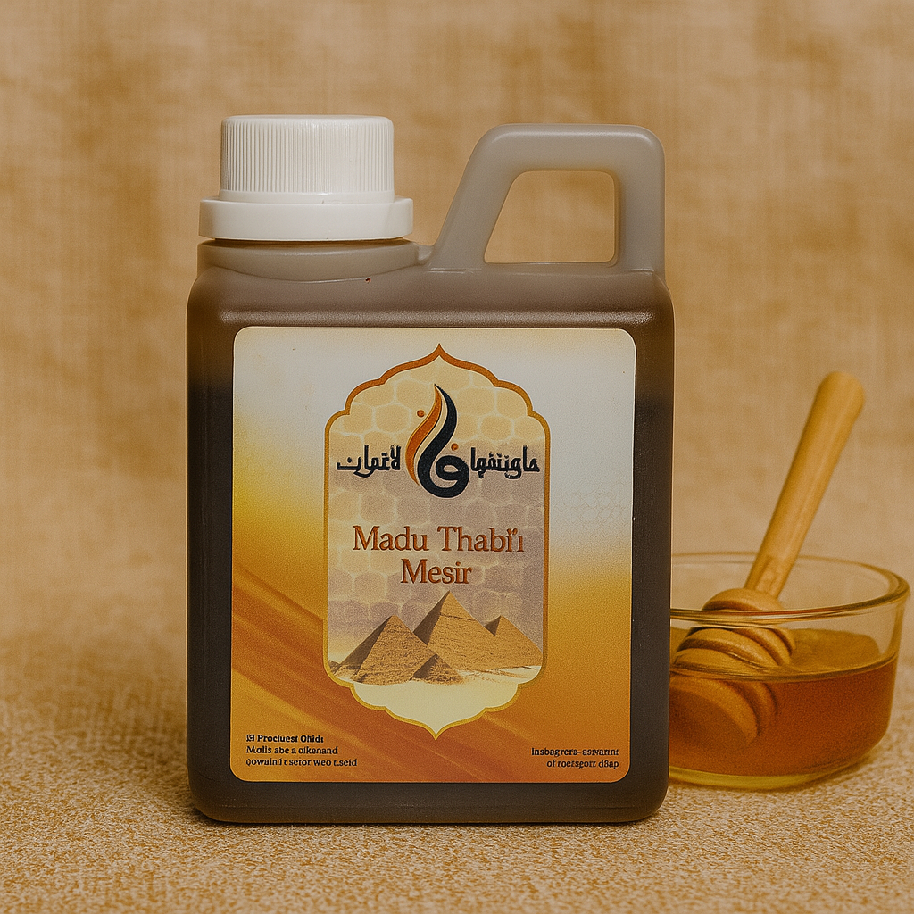 

Madu Thabi'i Mesir Asli 100% Tanpa Campuran, Kualitas Premium dari Mesir 300/500/1000gr